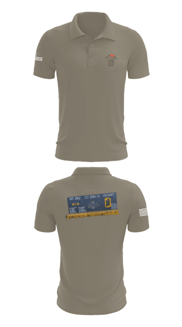 Short Sleeve Performance Polo, 323 chem maint, Army, Teamtime, Team time, sublimation, custom sports apparel, team uniforms, spirit wear, spiritwear, sports uniforms, custom shirts, team store, custom team store, fundraiser sports, apparel fundraiser