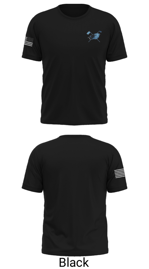 Old School Cotton Feel Shirt, Vista Peak Preparatory Golf, Golf, Teamtime, Team time, sublimation, custom sports apparel, team uniforms, spirit wear, spiritwear, sports uniforms, custom shirts, team store, custom team store, fundraiser sports, apparel fundraiser