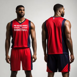 Mens Basketball Jersey, Pro Holmes Sports Basketball Academy, Men's Basketball, Teamtime, Team time, sublimation, custom sports apparel, team uniforms, spirit wear, spiritwear, sports uniforms, custom shirts, team store, custom team store, fundraiser sports, apparel fundraiser