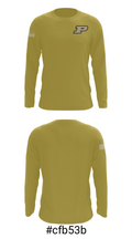 Purdue University Baseball 36887531 Long Sleeve Performance Shirt - 18