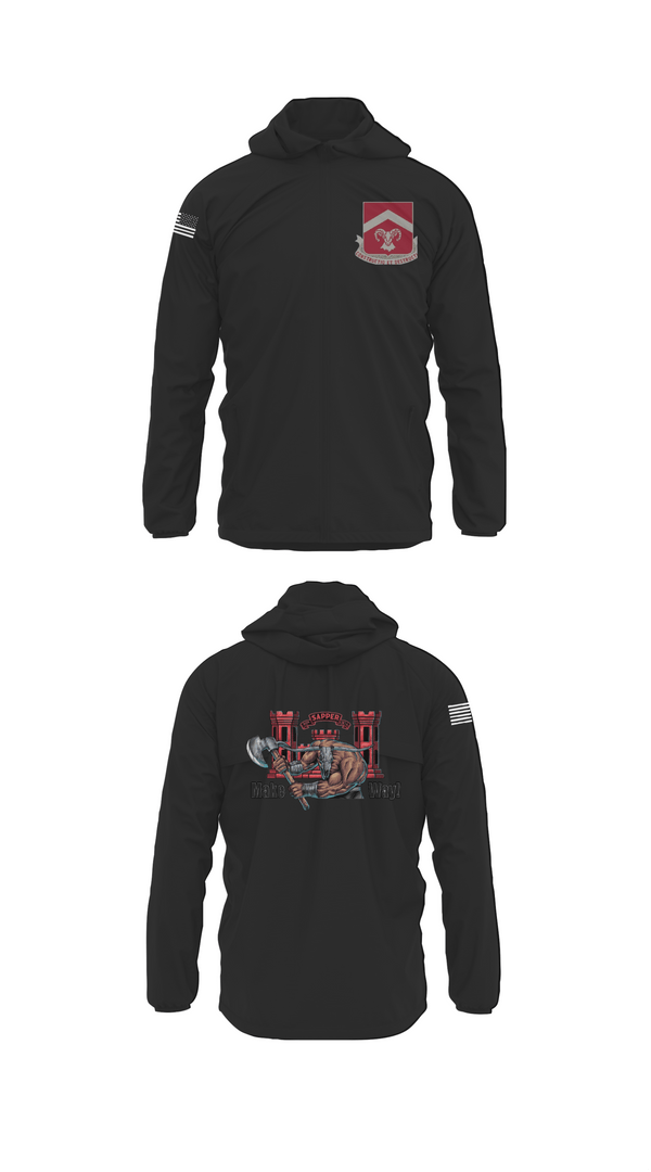 Windbreaker, 937th CEC-A, 40th BEB, Army, Teamtime, Team time, sublimation, custom sports apparel, team uniforms, spirit wear, spiritwear, sports uniforms, custom shirts, team store, custom team store, fundraiser sports, apparel fundraiser