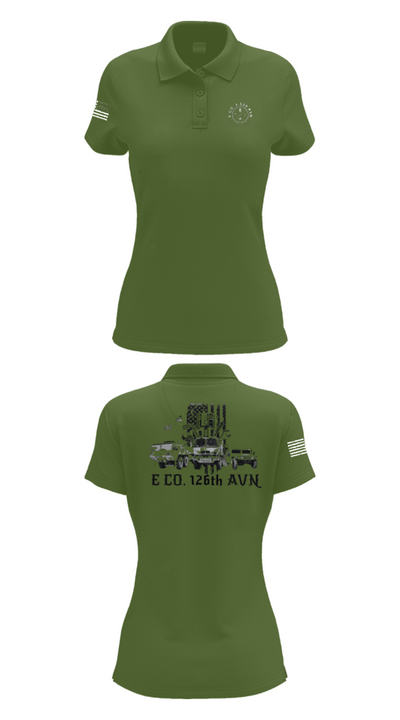 B Co. 1-126AVN 81837658 Women's Short Sleeve Performance Polo  - 55