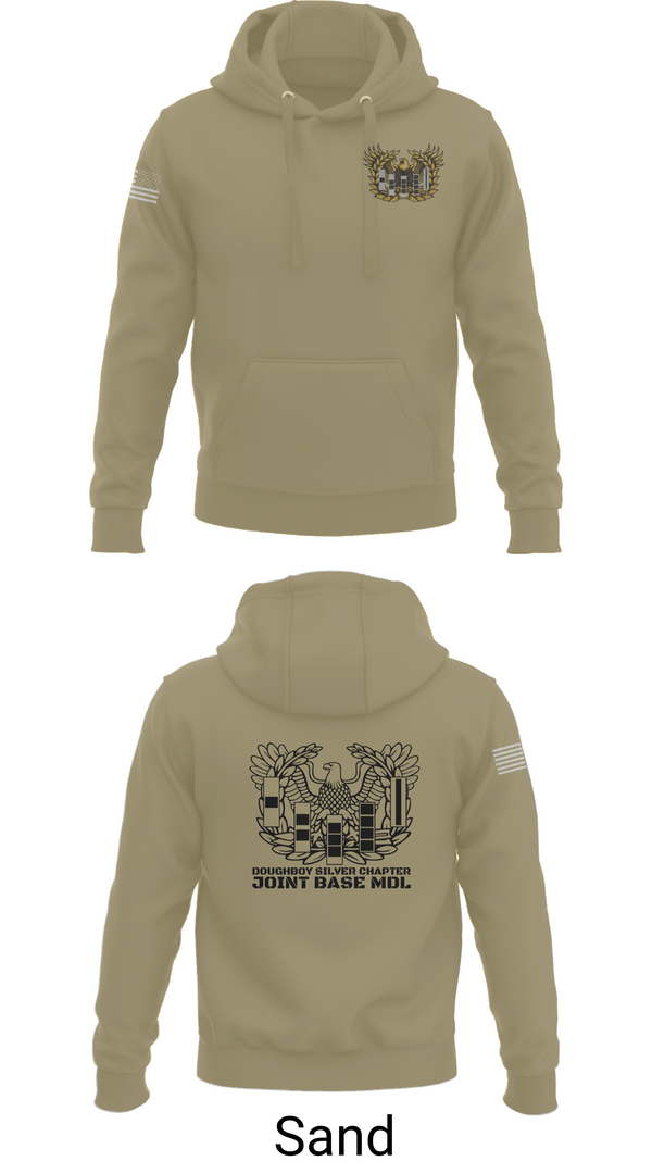 Hoodie, Doughboy Silver Chapter, National Guard, Teamtime, Team time, sublimation, custom sports apparel, team uniforms, spirit wear, spiritwear, sports uniforms, custom shirts, team store, custom team store, fundraiser sports, apparel fundraiser
