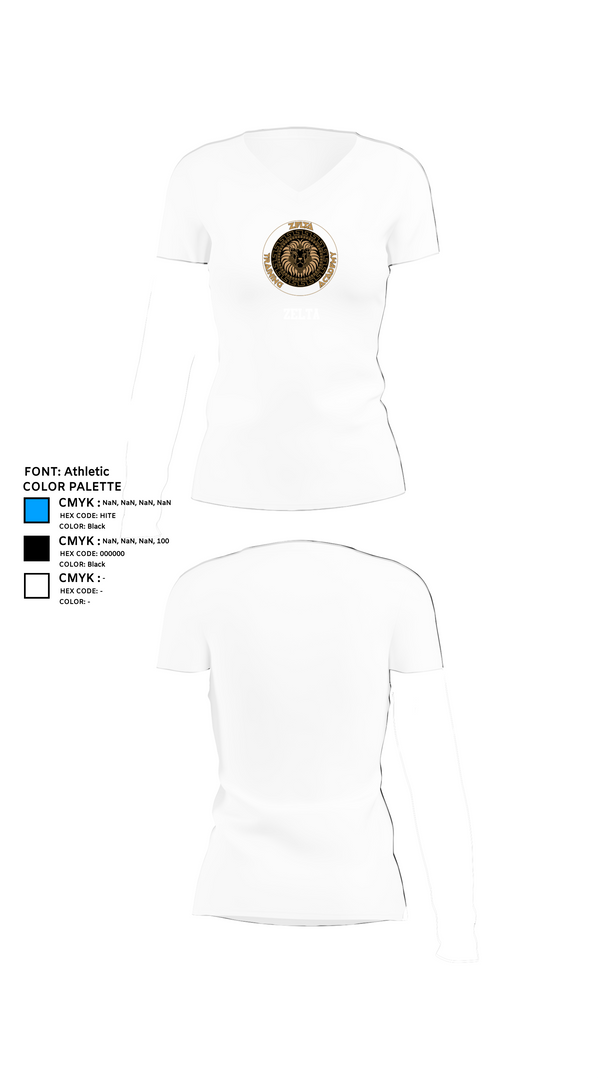 Womens Short Sleeve Vneck Shirt, Zelta, , Teamtime, Team time, sublimation, custom sports apparel, team uniforms, spirit wear, spiritwear, sports uniforms, custom shirts, team store, custom team store, fundraiser sports, apparel fundraiser