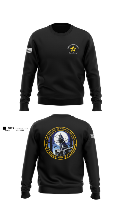 USAG Fort Hunter Liggett 63264859 Crew Neck Sweatshirt - 2 (2)