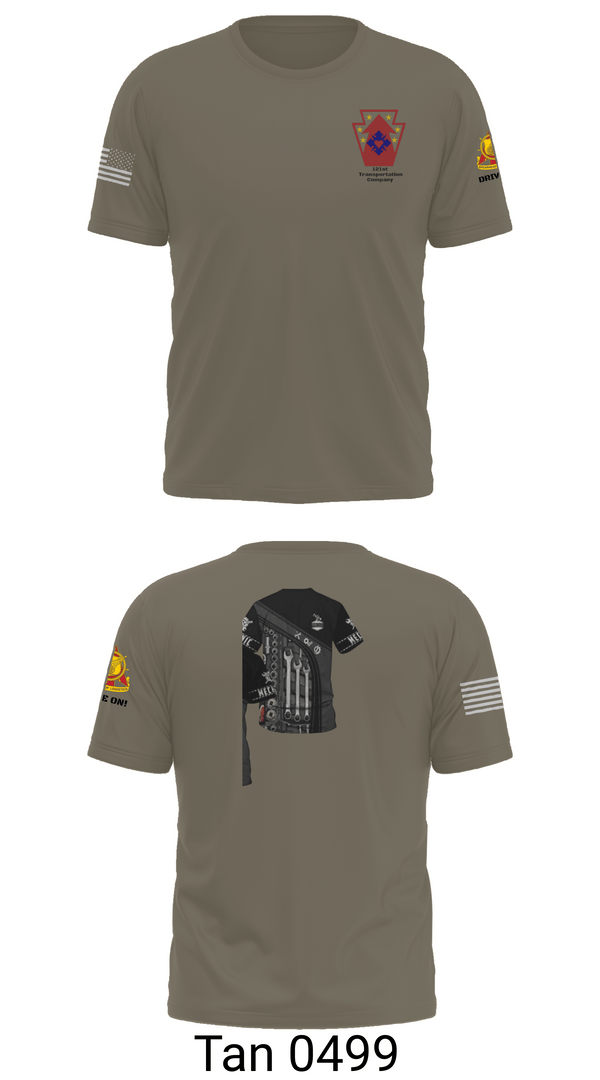 Short Sleeve Performance Shirt, 121 transportation, National Guard, Teamtime, Team time, sublimation, custom sports apparel, team uniforms, spirit wear, spiritwear, sports uniforms, custom shirts, team store, custom team store, fundraiser sports, apparel fundraiser