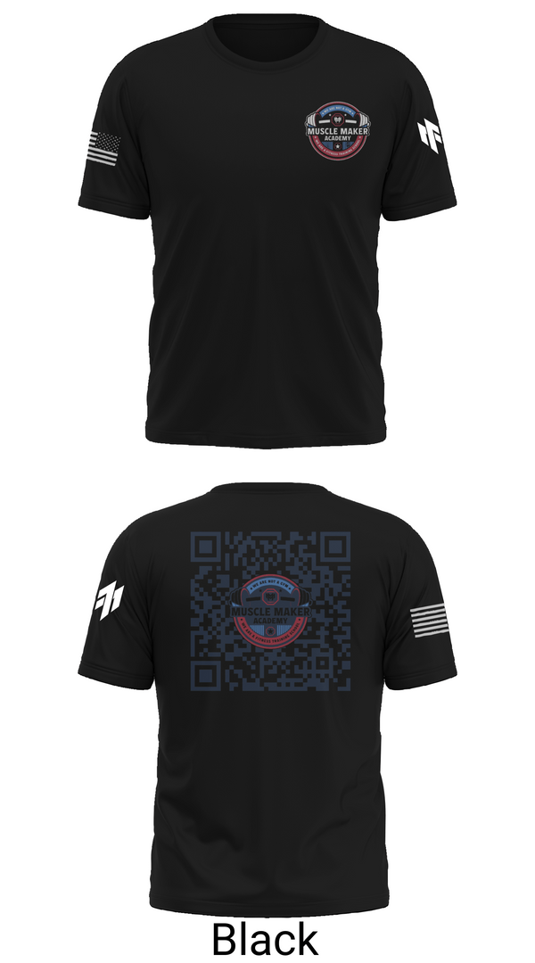 Short Sleeve Performance Shirt, Muscle Maker Academy, , Teamtime, Team time, sublimation, custom sports apparel, team uniforms, spirit wear, spiritwear, sports uniforms, custom shirts, team store, custom team store, fundraiser sports, apparel fundraiser