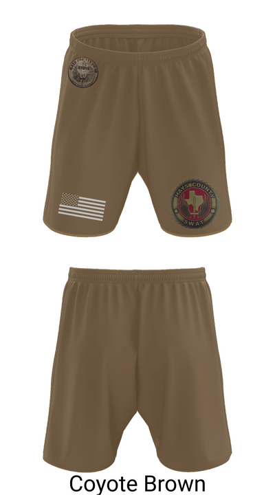 Hays County SWAT 65771365 Athletic Shorts With Pockets - 9