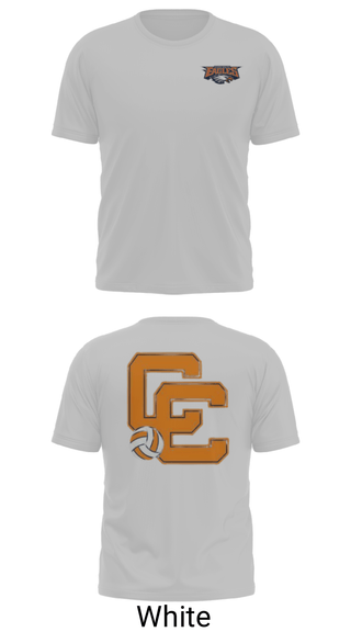 Old School Cotton Feel Shirt, Clarke County High School Volleyball, Women's Volleyball, Teamtime, Team time, sublimation, custom sports apparel, team uniforms, spirit wear, spiritwear, sports uniforms, custom shirts, team store, custom team store, fundraiser sports, apparel fundraiser
