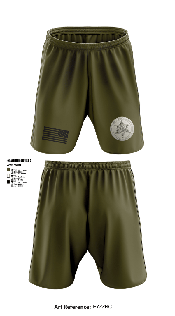 Athletic Shorts With Pockets, Fresno Sheriff Youth Academy, , Teamtime, Team time, sublimation, custom sports apparel, team uniforms, spirit wear, spiritwear, sports uniforms, custom shirts, team store, custom team store, fundraiser sports, apparel fundraiser