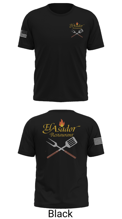 El Asador Restaurant 13570745 Old School Cotton Feel Shirt - 29