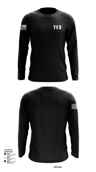 Long Sleeve Performance Shirt, TF3, Army, Teamtime, Team time, sublimation, custom sports apparel, team uniforms, spirit wear, spiritwear, sports uniforms, custom shirts, team store, custom team store, fundraiser sports, apparel fundraiser