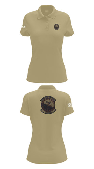 Womens Short Sleeve Performance Polo, 1 SOAMXS, Air Force, Teamtime, Team time, sublimation, custom sports apparel, team uniforms, spirit wear, spiritwear, sports uniforms, custom shirts, team store, custom team store, fundraiser sports, apparel fundraiser