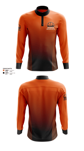Quarter Zip Jacket, Monroe High School Basketball, Women's Basketball, Teamtime, Team time, sublimation, custom sports apparel, team uniforms, spirit wear, spiritwear, sports uniforms, custom shirts, team store, custom team store, fundraiser sports, apparel fundraiser