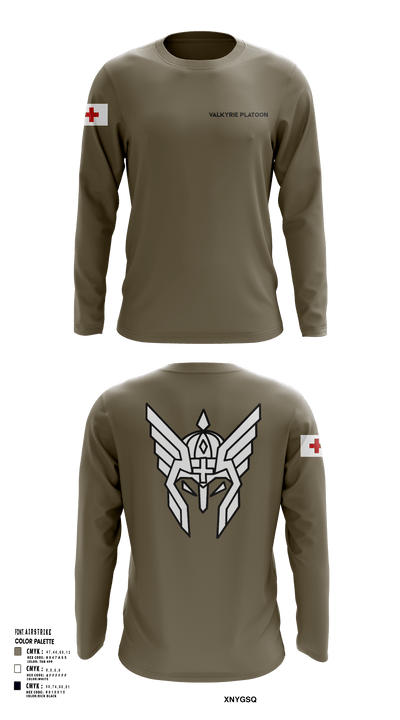 Evac PLT, RSS, 2CR 13991169 Long Sleeve Performance Shirt - 118