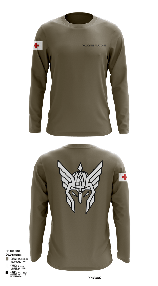 Long Sleeve Performance Shirt, Evac PLT, RSS, 2CR, , Teamtime, Team time, sublimation, custom sports apparel, team uniforms, spirit wear, spiritwear, sports uniforms, custom shirts, team store, custom team store, fundraiser sports, apparel fundraiser
