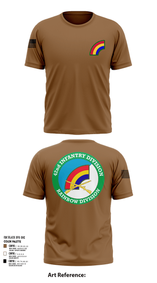 Short Sleeve Performance Shirt, 42nd ID, Army, Teamtime, Team time, sublimation, custom sports apparel, team uniforms, spirit wear, spiritwear, sports uniforms, custom shirts, team store, custom team store, fundraiser sports, apparel fundraiser