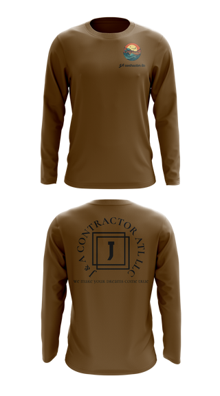 Long Sleeve Performance Shirt, J & A CONTRACTOR ATL LLC, , Teamtime, Team time, sublimation, custom sports apparel, team uniforms, spirit wear, spiritwear, sports uniforms, custom shirts, team store, custom team store, fundraiser sports, apparel fundraiser