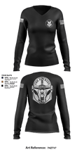 USS Patriot 22080502 Women's Long Sleeve V-neck Shirt - 6