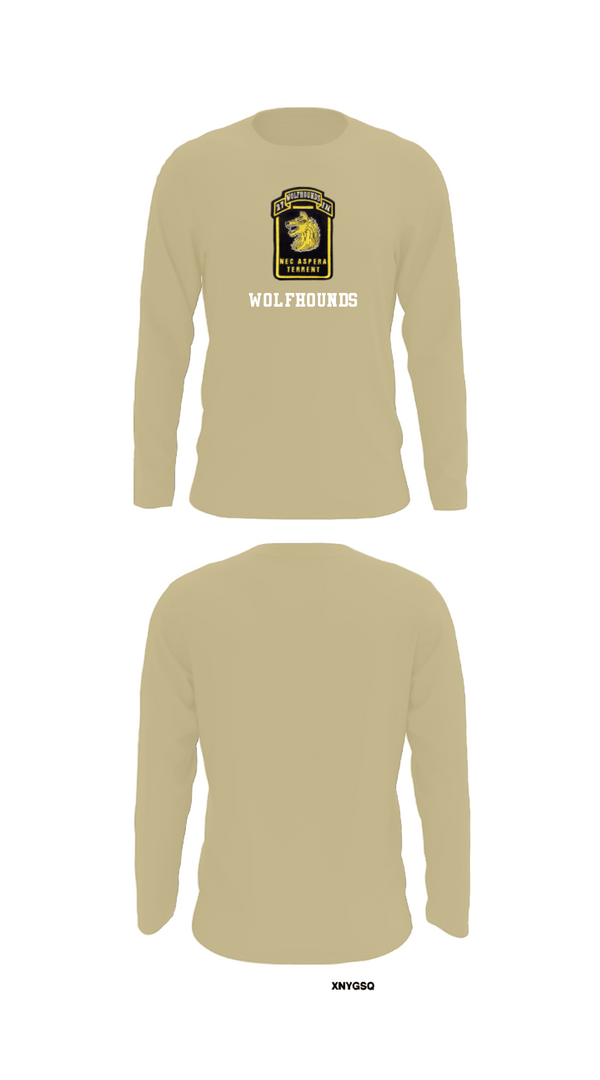 Long Sleeve Performance Shirt, Wolfhounds, Army, Teamtime, Team time, sublimation, custom sports apparel, team uniforms, spirit wear, spiritwear, sports uniforms, custom shirts, team store, custom team store, fundraiser sports, apparel fundraiser