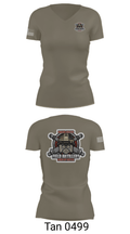 Bravo Battery 39915475 Women's Short Sleeve V-neck Shirt - 36