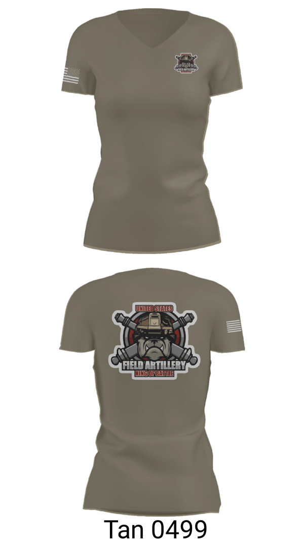 Women's Short Sleeve Vneck Shirt, Bravo Battery, Army, Teamtime, Team time, sublimation, custom sports apparel, team uniforms, spirit wear, spiritwear, sports uniforms, custom shirts, team store, custom team store, fundraiser sports, apparel fundraiser