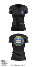 11th Infantry Division (ABN) 83666324 Women's Short Sleeve V-neck Shirt - 3
