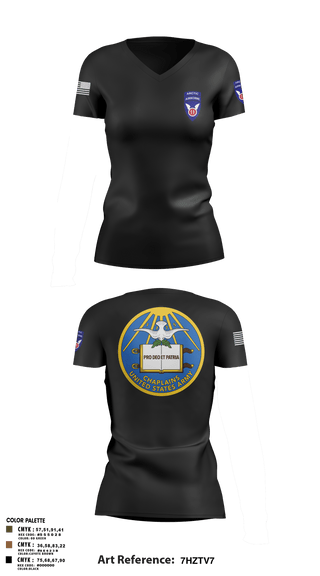 Womens Short Sleeve Vneck Shirt, 11th Infantry Division (ABN), Army, Teamtime, Team time, sublimation, custom sports apparel, team uniforms, spirit wear, spiritwear, sports uniforms, custom shirts, team store, custom team store, fundraiser sports, apparel fundraiser