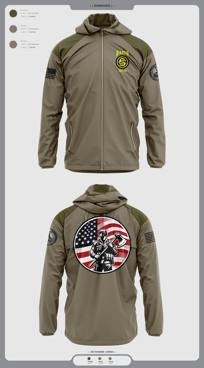 OCS BRAVO CO 002-25 55485287 Windbreaker - 2