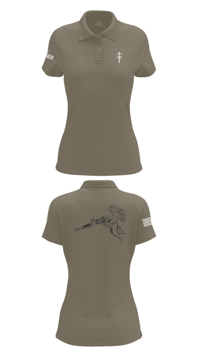 2/2 3rd PLT Weapon Squad 26092004 Women's Short Sleeve Performance Polo  - 75