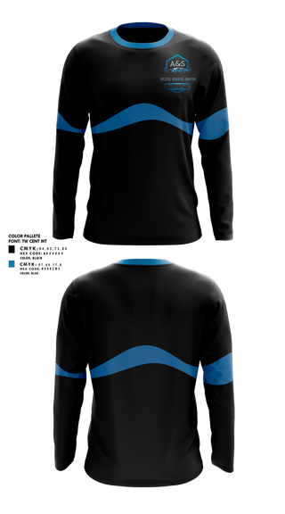 Long Sleeve Performance Shirt, A&S Elite quick shine detailing, , Teamtime, Team time, sublimation, custom sports apparel, team uniforms, spirit wear, spiritwear, sports uniforms, custom shirts, team store, custom team store, fundraiser sports, apparel fundraiser