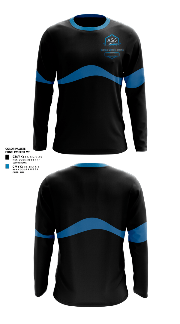 Long Sleeve Performance Shirt, A&S Elite quick shine detailing, , Teamtime, Team time, sublimation, custom sports apparel, team uniforms, spirit wear, spiritwear, sports uniforms, custom shirts, team store, custom team store, fundraiser sports, apparel fundraiser