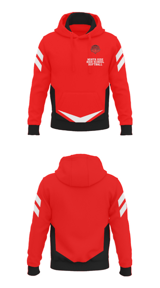 Hoodie, North Side High School Softball, Softball, Teamtime, Team time, sublimation, custom sports apparel, team uniforms, spirit wear, spiritwear, sports uniforms, custom shirts, team store, custom team store, fundraiser sports, apparel fundraiser