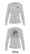 Moondog pub and grub 52756247 Women's Long Sleeve V-neck Shirt -1 16