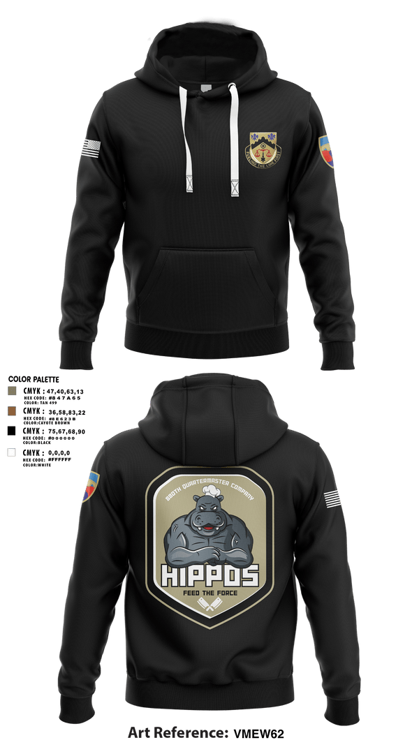 Hoodie, 880th Quartermaster Company, Army, Teamtime, Team time, sublimation, custom sports apparel, team uniforms, spirit wear, spiritwear, sports uniforms, custom shirts, team store, custom team store, fundraiser sports, apparel fundraiser