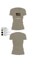 904th MP Det Military Working Dog 45495596 Women's Short Sleeve V-neck Shirt - 64