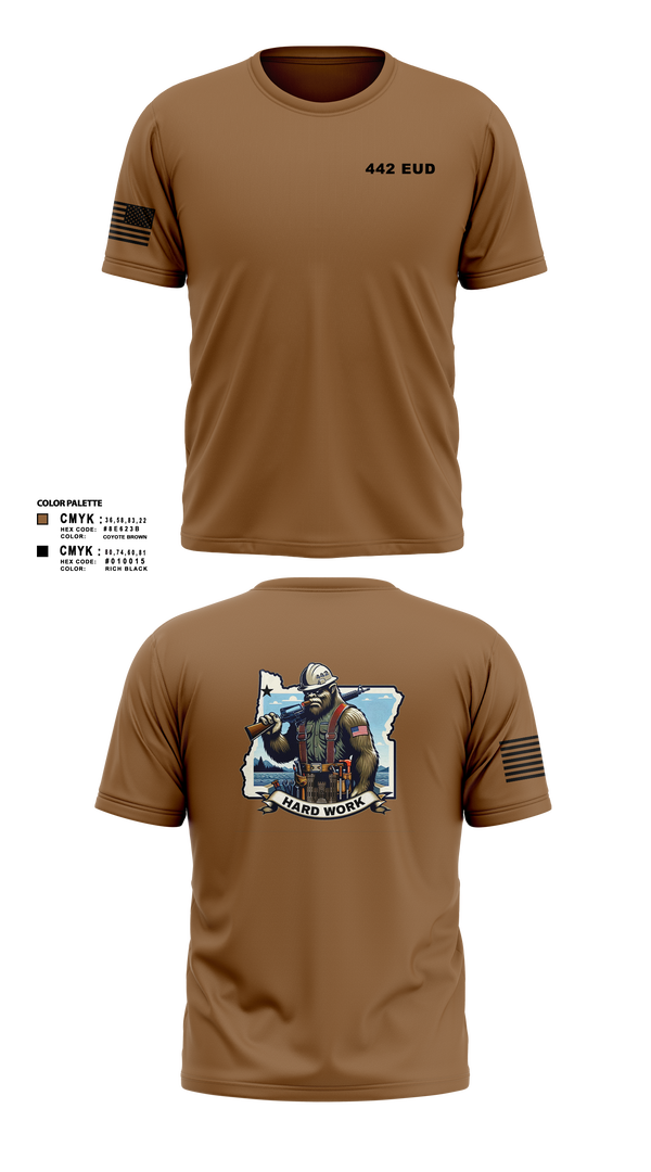 Short Sleeve Performance Shirt, 442 EUD, National Guard, Teamtime, Team time, sublimation, custom sports apparel, team uniforms, spirit wear, spiritwear, sports uniforms, custom shirts, team store, custom team store, fundraiser sports, apparel fundraiser