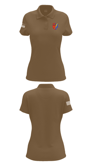 Womens Short Sleeve Performance Polo, Fernmeldebataillon 4, Army, Teamtime, Team time, sublimation, custom sports apparel, team uniforms, spirit wear, spiritwear, sports uniforms, custom shirts, team store, custom team store, fundraiser sports, apparel fundraiser