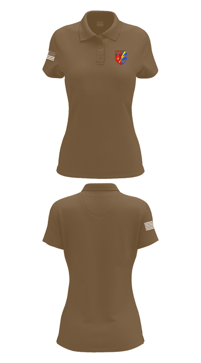 Fernmeldebataillon 4 95457693 Women's Short Sleeve Performance Polo  - 15