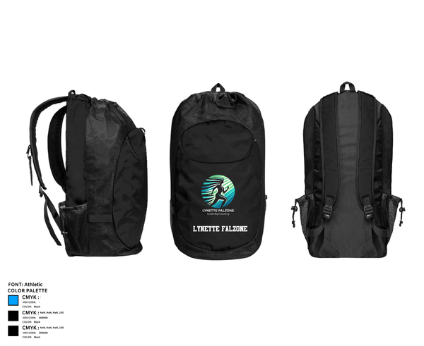 Gear Bag, Lynette Falzone, , Teamtime, Team time, sublimation, custom sports apparel, team uniforms, spirit wear, spiritwear, sports uniforms, custom shirts, team store, custom team store, fundraiser sports, apparel fundraiser