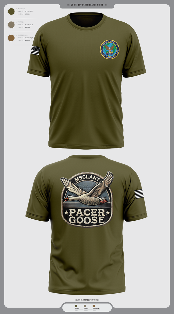 Short Sleeve Performance Shirt, MILITARY SEALIFT COMMAND ATLANTIC, , Teamtime, Team time, sublimation, custom sports apparel, team uniforms, spirit wear, spiritwear, sports uniforms, custom shirts, team store, custom team store, fundraiser sports, apparel fundraiser
