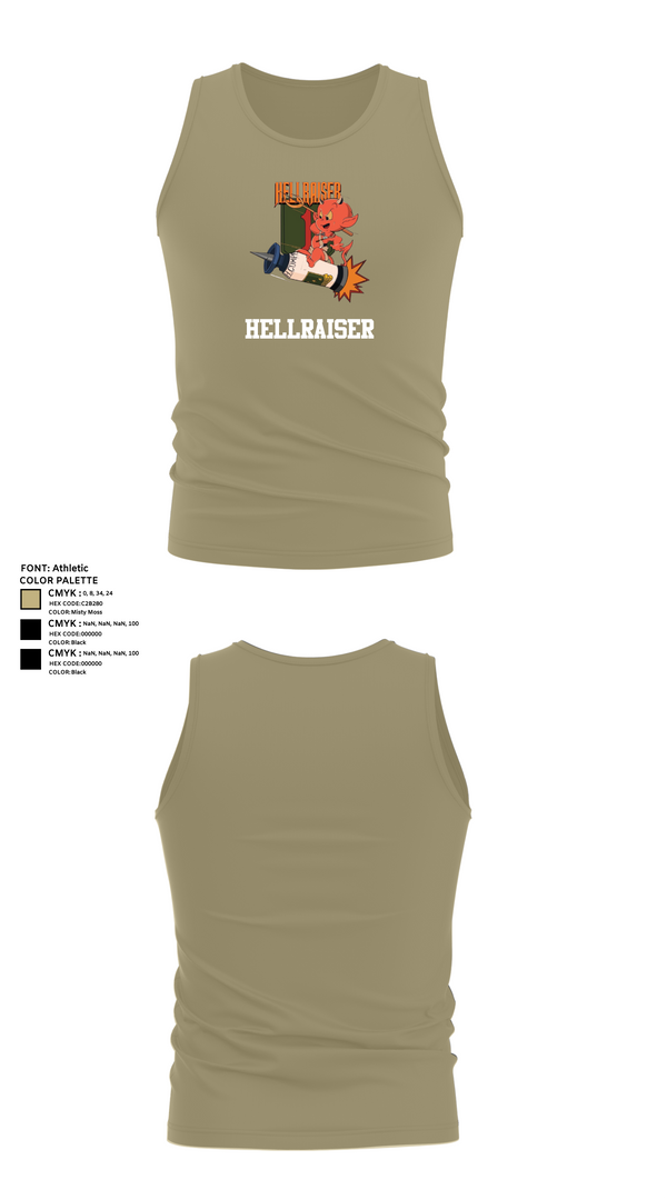 Tank Top, Hellraiser, , Teamtime, Team time, sublimation, custom sports apparel, team uniforms, spirit wear, spiritwear, sports uniforms, custom shirts, team store, custom team store, fundraiser sports, apparel fundraiser