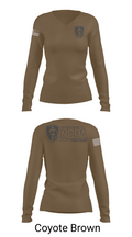 CCoE NCOA Charlie Branch 15308230 Women's Long Sleeve V-neck Shirt - 17