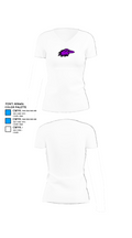 Sequoia High School Softball 69222263 Women's Short Sleeve V-neck Shirt - 18