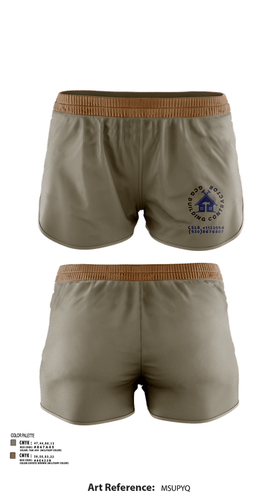 GCG BUILDING CONTRACTOR 38074769 Women's Shorts - 123