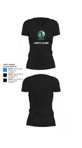 Lynette Falzone 70378339 Women's Short Sleeve V-neck Shirt - 37
