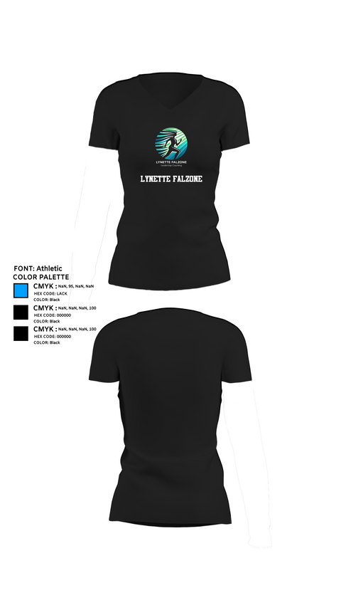 Womens Short Sleeve Vneck Shirt, Lynette Falzone, , Teamtime, Team time, sublimation, custom sports apparel, team uniforms, spirit wear, spiritwear, sports uniforms, custom shirts, team store, custom team store, fundraiser sports, apparel fundraiser