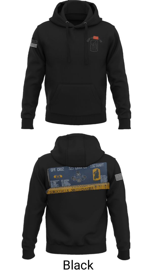 Hoodie, 323 chem maint, Army, Teamtime, Team time, sublimation, custom sports apparel, team uniforms, spirit wear, spiritwear, sports uniforms, custom shirts, team store, custom team store, fundraiser sports, apparel fundraiser