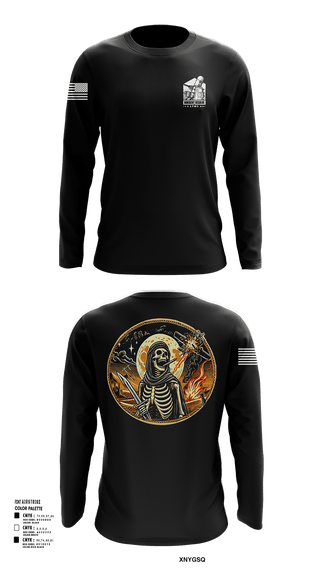 Long Sleeve Performance Shirt, 1-144 FA BN, National Guard, Teamtime, Team time, sublimation, custom sports apparel, team uniforms, spirit wear, spiritwear, sports uniforms, custom shirts, team store, custom team store, fundraiser sports, apparel fundraiser