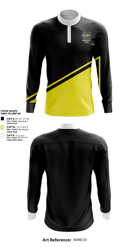 Quarter Zip Jacket, Montour High School Band, Spirit Store, Teamtime, Team time, sublimation, custom sports apparel, team uniforms, spirit wear, spiritwear, sports uniforms, custom shirts, team store, custom team store, fundraiser sports, apparel fundraiser
